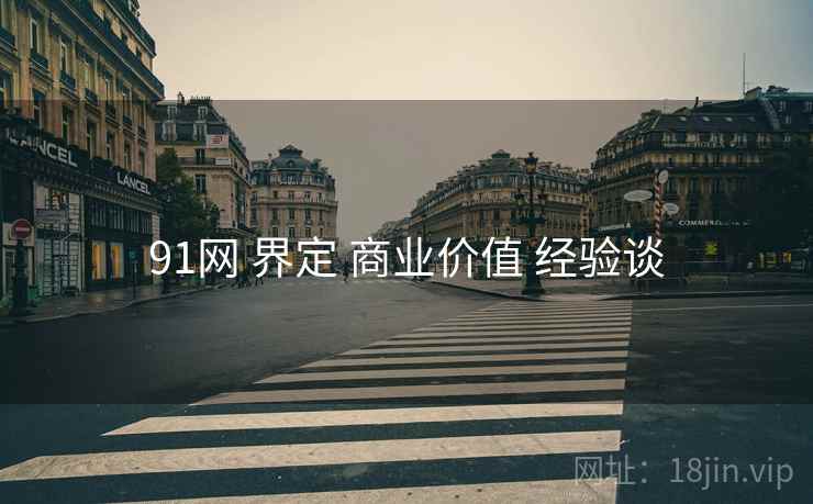 91网 界定 商业价值 经验谈 91网 界定 商业价值 经验谈