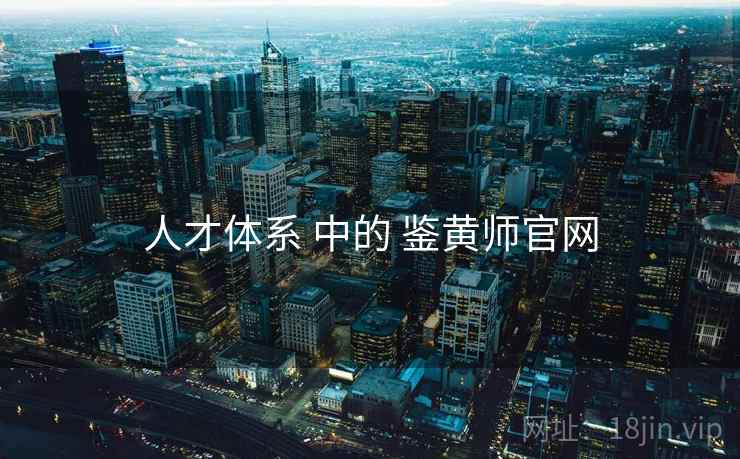 人才体系 中的 鉴黄师官网