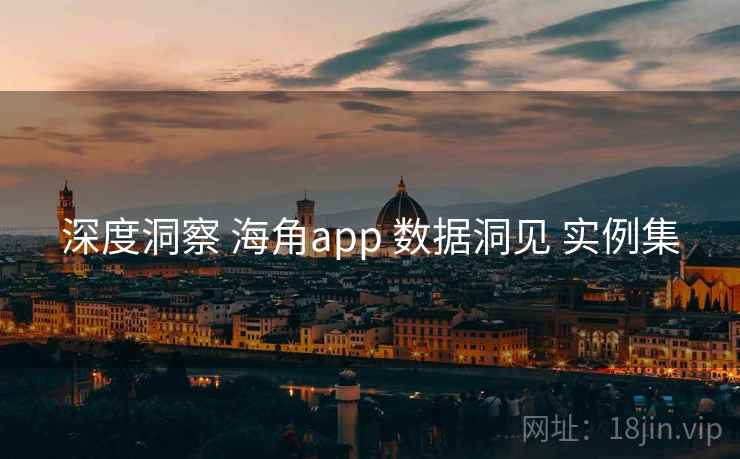 深度洞察 海角app 数据洞见 实例集 深度洞察 海角app 数据洞见 实例集