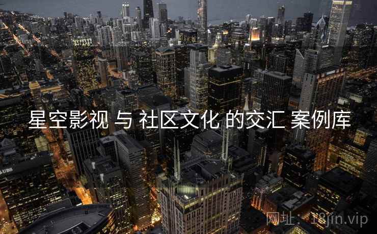 星空影视 与 社区文化 的交汇 案例库