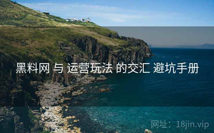 黑料网 与 运营玩法 的交汇 避坑手册 黑料网 与 运营玩法 的交汇 避坑手册