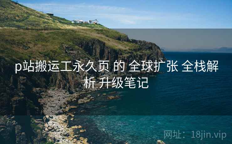 p站搬运工永久页 的 全球扩张 全栈解析 升级笔记